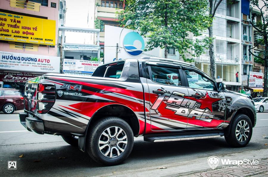  Ford Ranger Wildtrak by WrapStyle 2017 года  (фото 3 из 4)